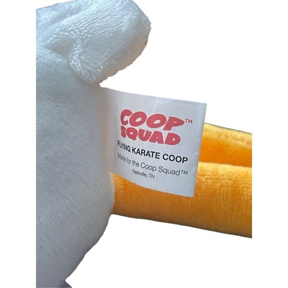 The Coop Squad Flying Karate Coop Chicken Plush Slingshot Stuffed Animal Toy - Picture 3 of 8